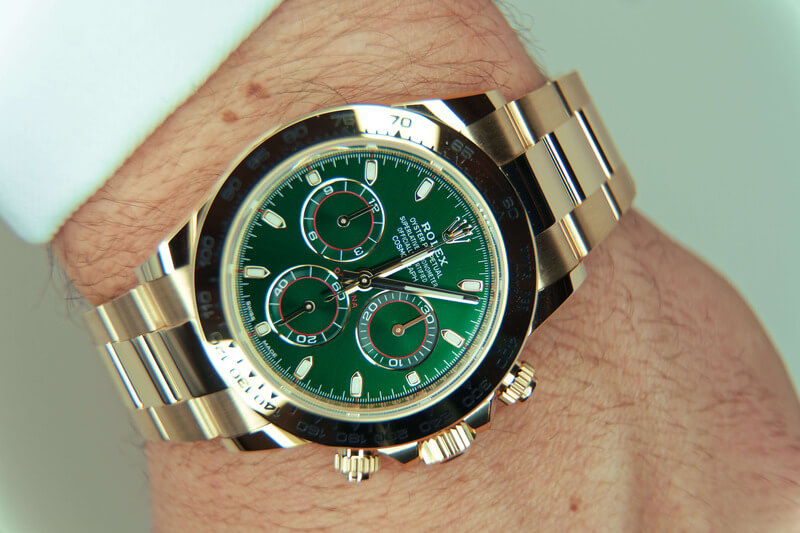 Rolex Daytona Green Dial 116508